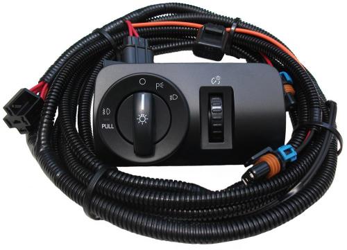V6 Mustang Fog Light Wiring & Switch Kit H10 Connectors (2005-2009) - BLEMISHED