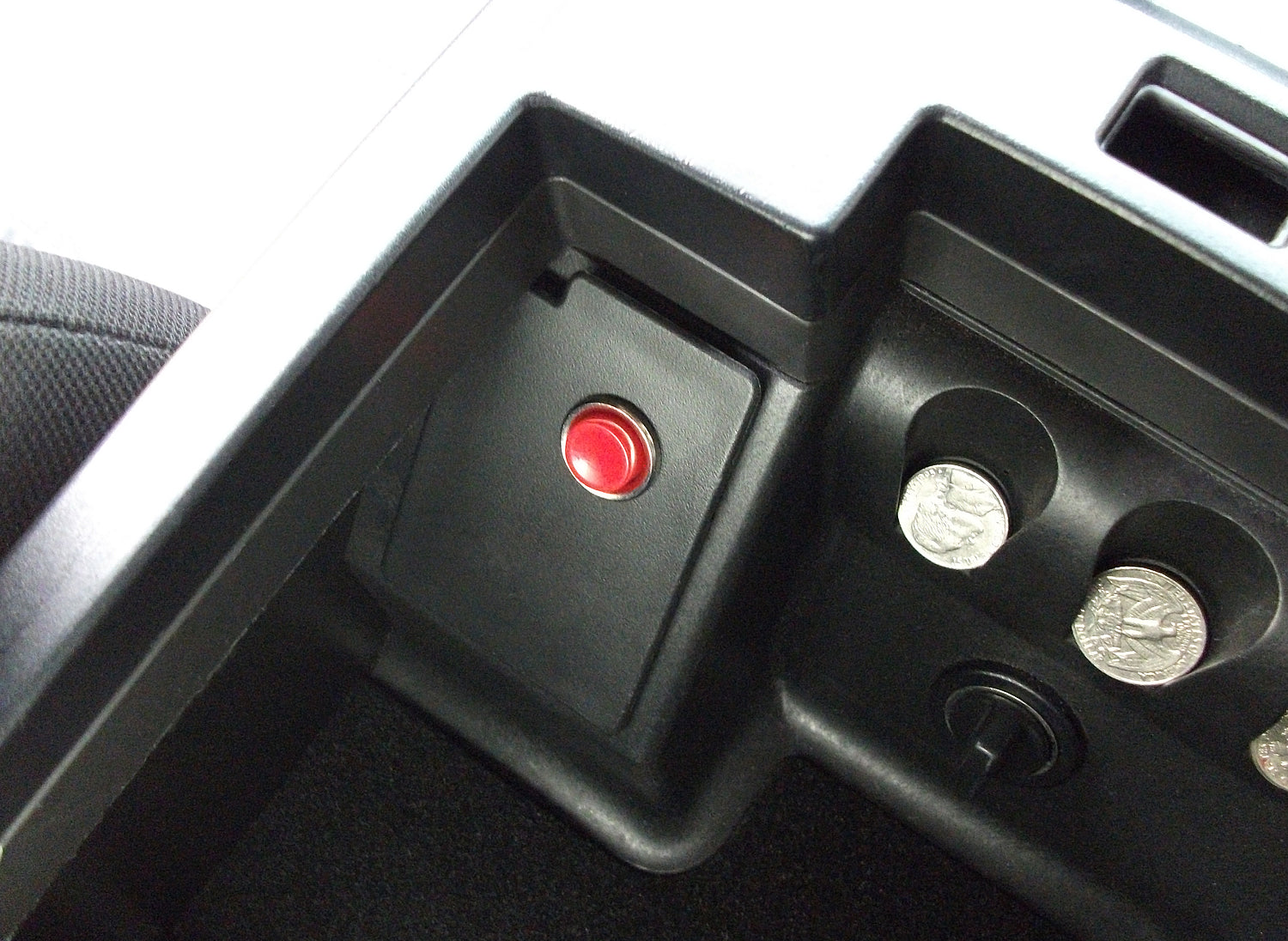 Mustang Center Console Mounted Trunk Release Button Kit (2005-2009)