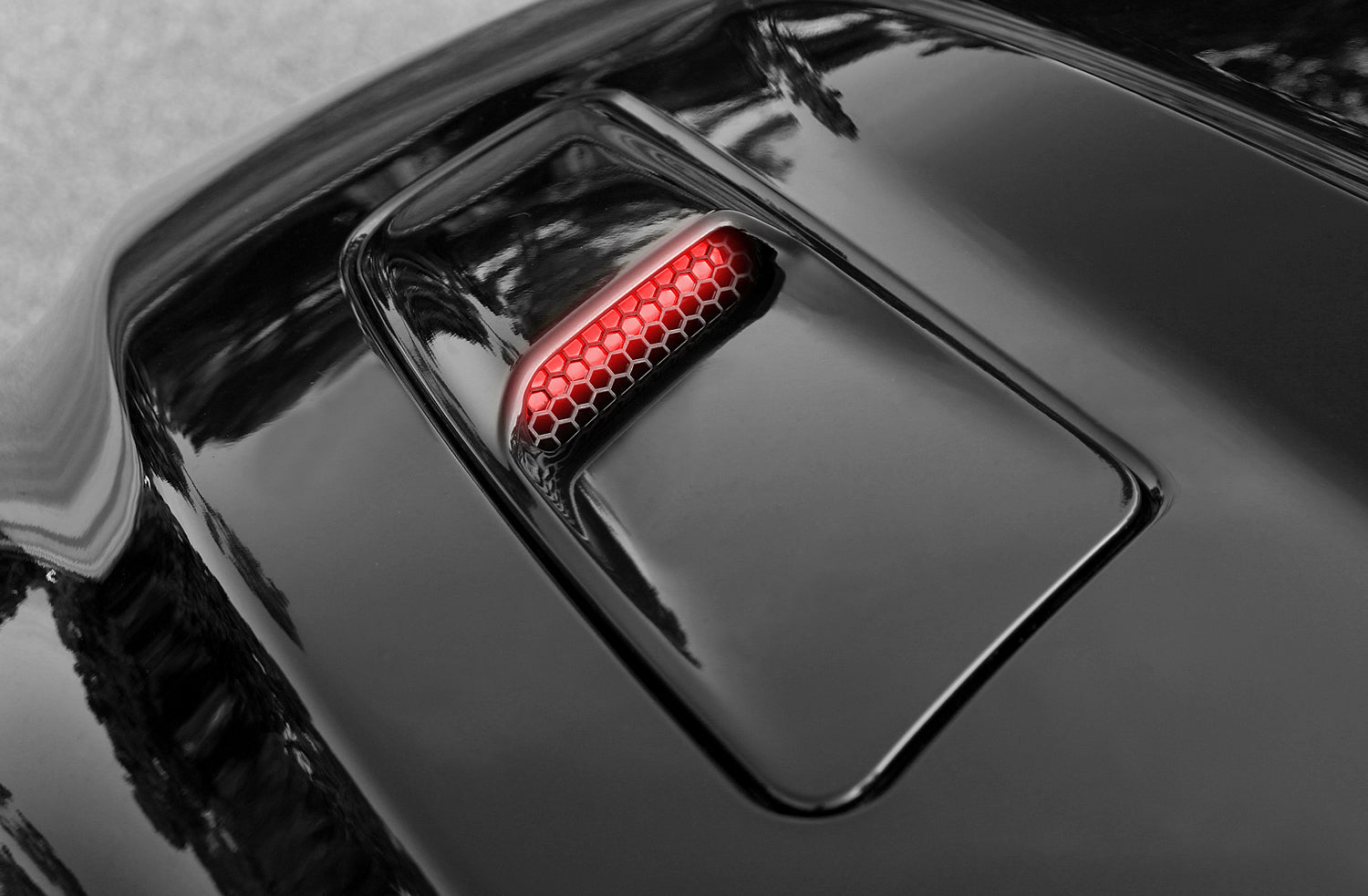 Buy red MUSTANG HOOD MOUNTED TURN SIGNAL LIGHTING KIT - FITS GT (2015-2017)