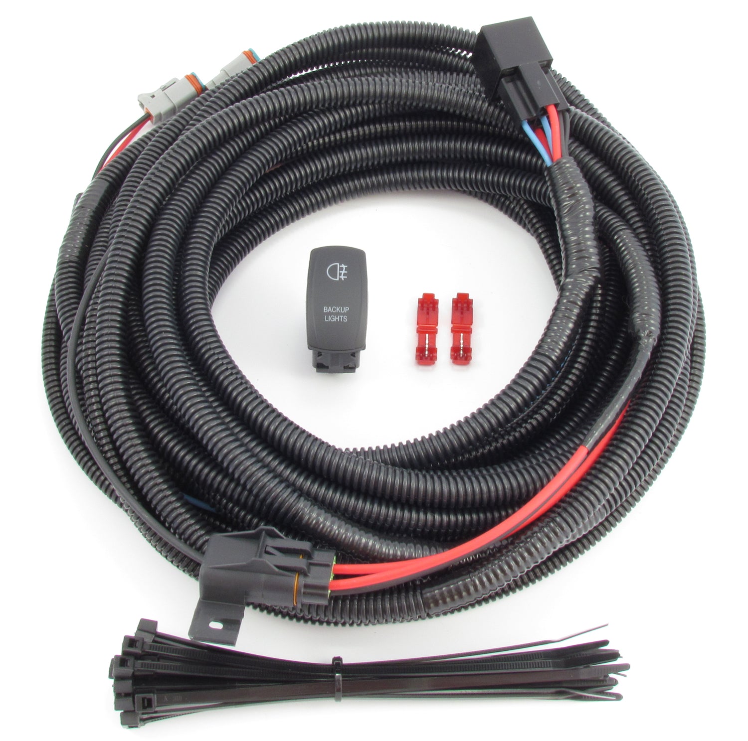 Backup/ Auxiliary Lighting Wiring & Switch Kit - Fits All Truck / SUV