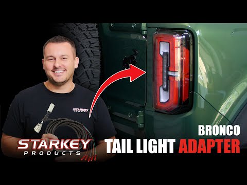 FORD BRONCO TAIL LIGHT ADAPTER FOR ALL TAILLIGHTS (2021-2024) - 0