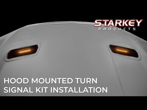 2018-2021 Ford Mustang Hood Mounted Turn Signal Kit-3