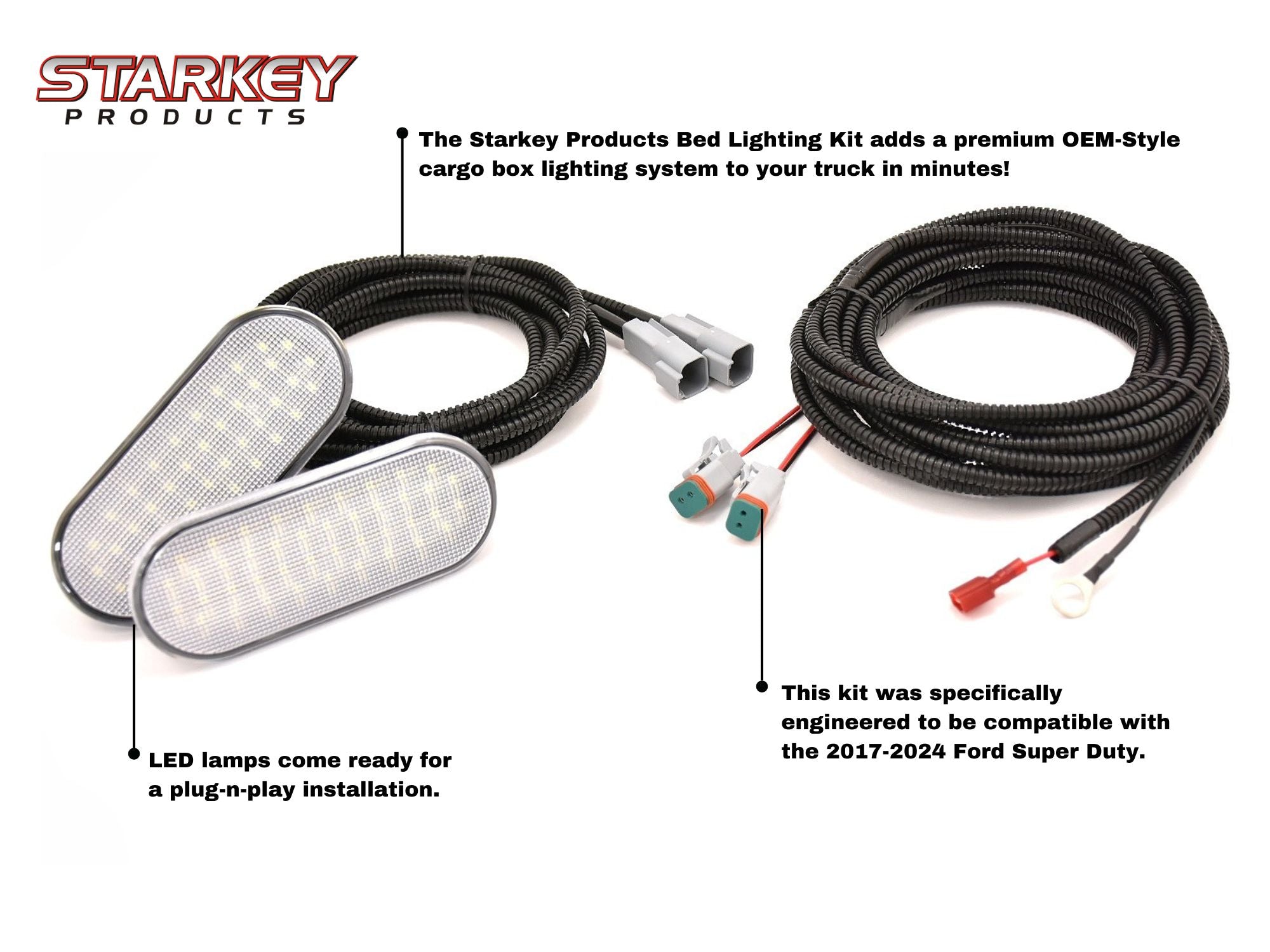 Ford Super Duty OEM-Style Bed Lighting Kit (2017-2024)