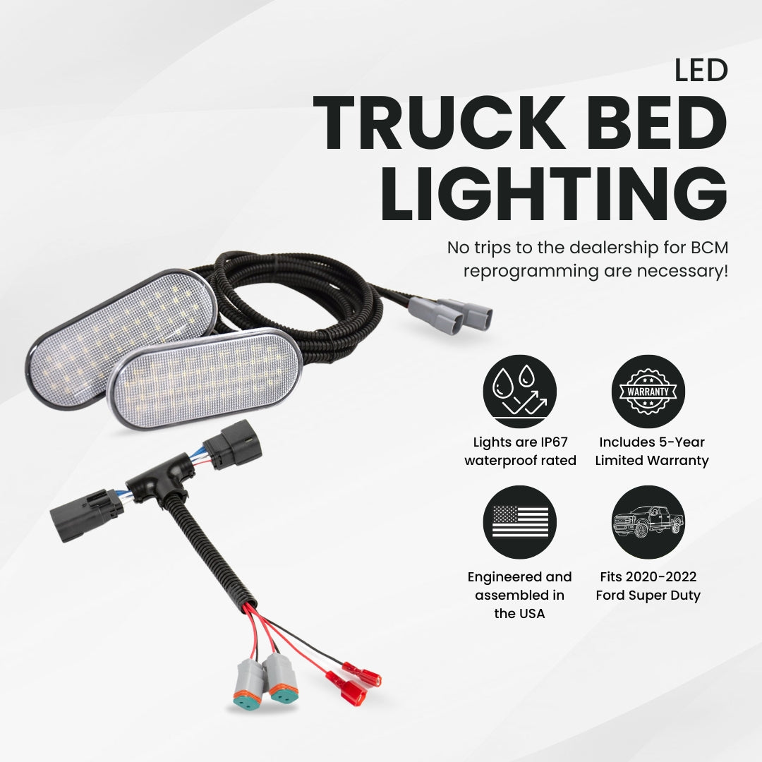 Ford Super Duty OEM-Style Bed Lighting Kit (2020-2022)