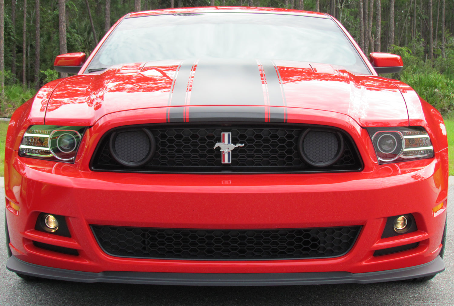 2013-2014 Ford Mustang V6 & Boss 302 Lower Valance Fog Light Kit