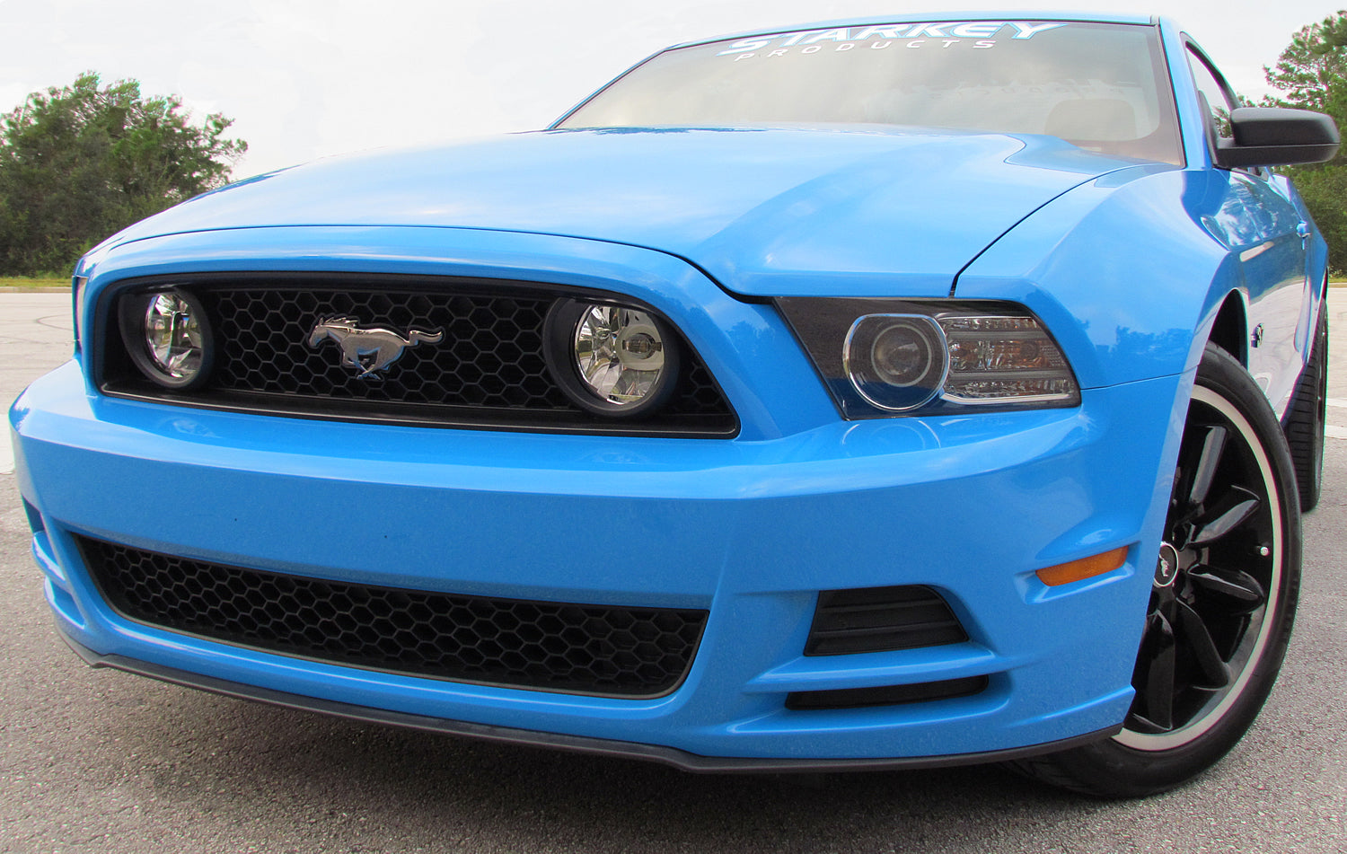 Mustang GT-Style Fog Light Conversion Kit - Fits V6 and GT/CS (2013-2014)