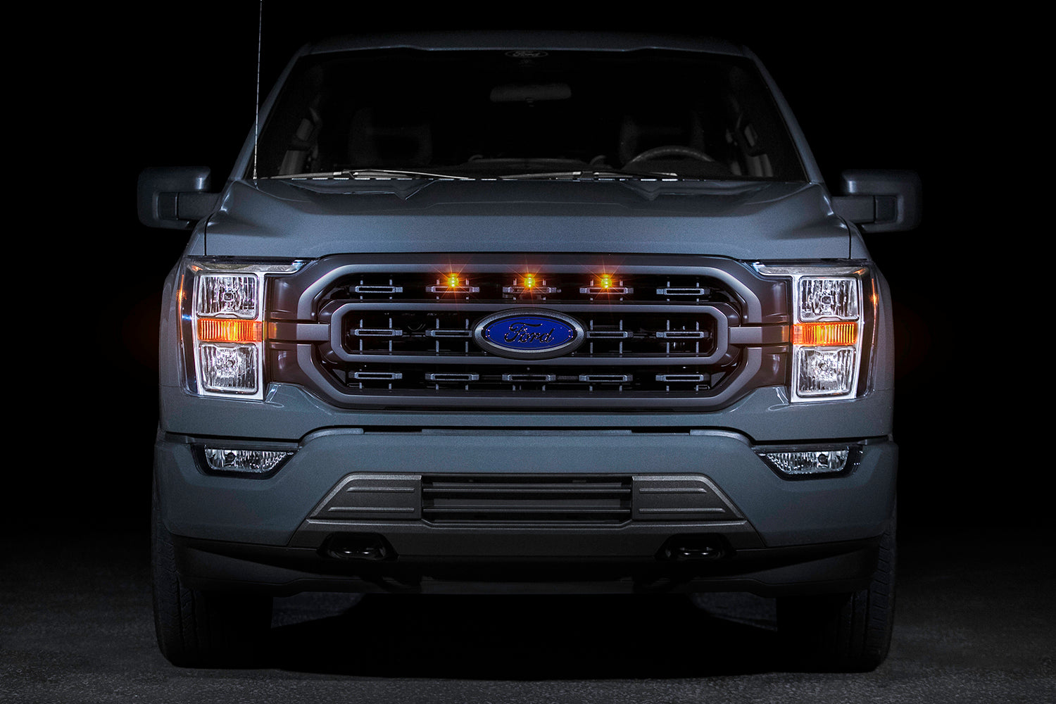 STARKEY FORD F-150 RAPTOR STYLE GRILLE LIGHT KIT - FITS XL & XLT (2021-2023)